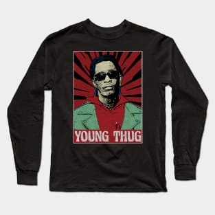 Young Thug Pop Art Style Long Sleeve T-Shirt